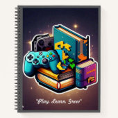 "De speelse professor" Notitieboek (Voorkant)