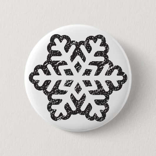 De Speld van Flakey Ronde Button 5,7 Cm (Voorkant)