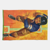 de Speler Quarterback die van het Football van Sp Theedoek (Horizontaal)