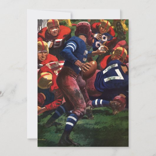 de Speler Quarterback van het Football van Sport (Voorkant)