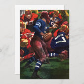 de Speler Quarterback van het Football van Sport (Voorkant / Achterkant)