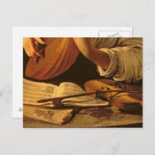 De speler van de Luit, c.1595 Briefkaart (Voorkant / Achterkant)