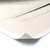 De Speler van de Rugby trekt - Kunstdruk Poster (Hoek)