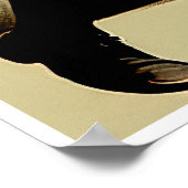 De Speler van de Rugby trekt - Kunstdruk Poster (Hoek)