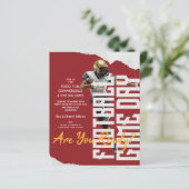 De Speler van het Football van de begroting Spel D (Staand voorkant)