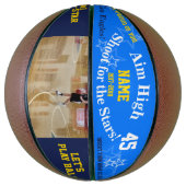 De Speler van het team Persoonlijke Basketballen (Verticaal)