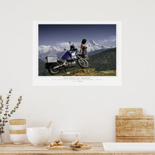 De "Spell of Fishtail" Poster (Keuken)