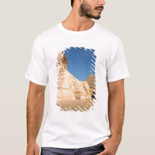 De Sphinx en de piramide van Khafre, Giza T-shirt