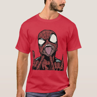 DE SPIDER PUNK vrienden vintage T-shirt