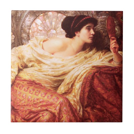 De spiegel tegeltje (Voorkant)