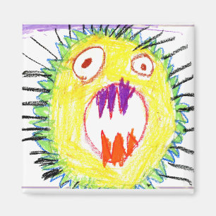 De Spike Monster Magnet Magneet