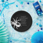 De spin en het Fly Poem Papieren Bordje (Feest)