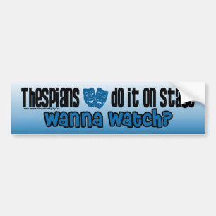 De spinnen doen het op het podium bumpersticker