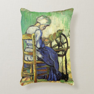 De Spinner door Vincent van Gogh Accent Kussen