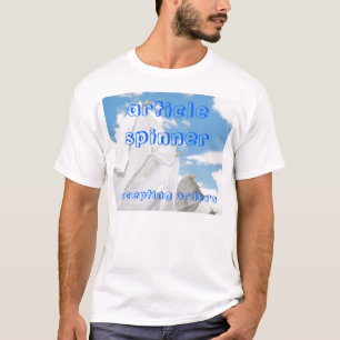 De spinner van het artikel t-shirt