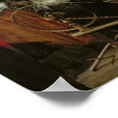 De Spinners, of de Fable of Arachne, 1657 Poster (Hoek)