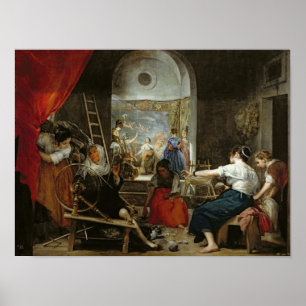 De Spinners, of de Fable of Arachne, 1657 Poster