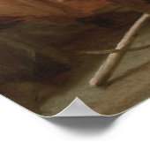 De Spinners, of de Fable of Arachne, 1657 Poster (Hoek)