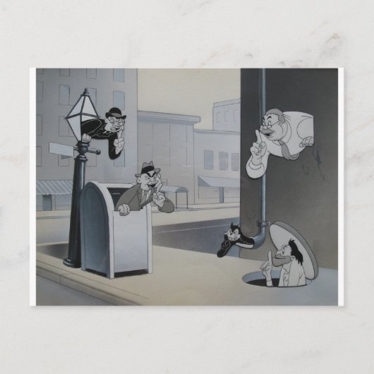 De spionnen van Snafu Briefkaart (Voorkant)