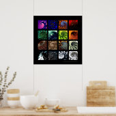 De spiraalvariaties poster (Keuken)