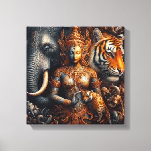 De spirituele kunst canvas afdruk (Voorkant)