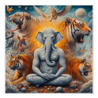 De spirituele kunst perfect poster