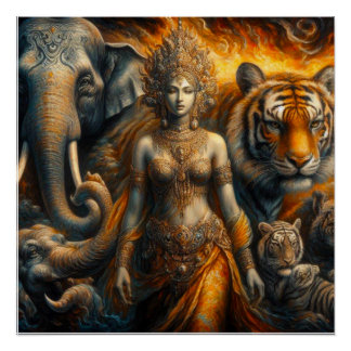 De spirituele kunst perfect poster