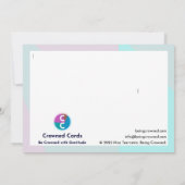 De Spirituele raadgever Bedankkaart (Achterkant)