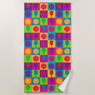 De Splash‑N‑Smash-strandhanddoek Strandlaken