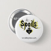 De Spoils Logo Ronde Button 5,7 Cm (Voorkant /achterkant)