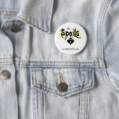 De Spoils Logo Ronde Button 5,7 Cm (In situ)