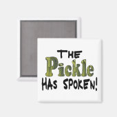 De Spoken Pickle Magneet (Voorkant / Achterkant)
