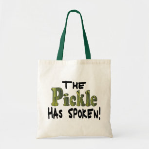 De Spoken Pickle Tote Bag