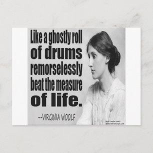 De spookachtige rol van Virginia Woolf Briefkaart