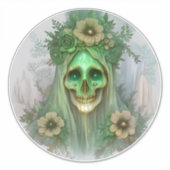 De spookachtige tuingeest sticker (Voorkant)