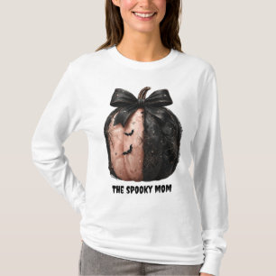 De Spooky Mom Halloween Pumpkin T-shirt