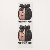 De Spooky Mom Halloween Pumpkin Yogamat (Achterkant)