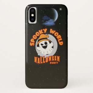 De Spooky Wereld van Halloween iPhone X Hoesje