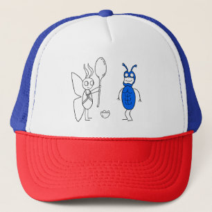 De SPOOOOOOONNN is te groot Trucker Pet