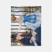 De spoorweg, Edouard Manet Fleece Deken (Voorkant)