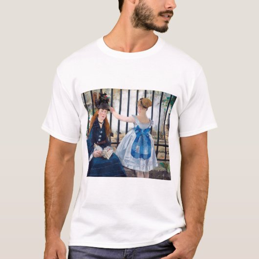 De spoorweg, Edouard Manet T-shirt (Voorkant)