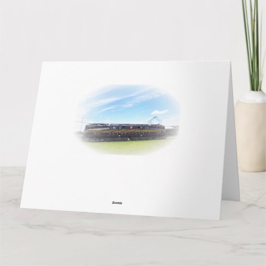 De Spoorweg gg-1 van Pennsylvania Zijaanzicht Kaart (Achterkant)