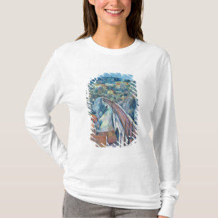 De spoorwegbrug in Meulen T-shirt