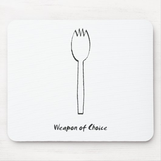 DE SPORK MUISMAT (Voorkant)