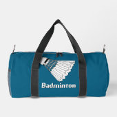 De Sport Badminton Shuttlecock Design Duffel Sac (Verso)