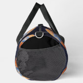 De Sport Black Print Cut Sew Grand Duffin Sac (Droite)