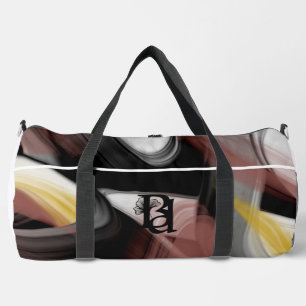 De Sport Blanc Grand Gym Duffel Sac Tendance Poudre Abstrai