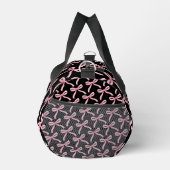 De Sport Bow rose et bloc monogramme Danse Duffel sac (Droite)