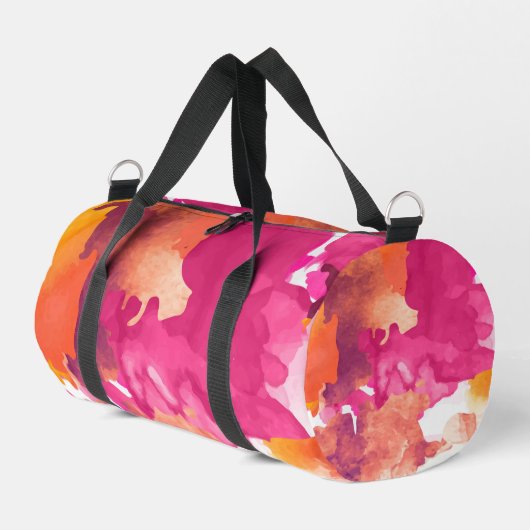 De Sport camouflage Sac à double rose (Coin gauche)