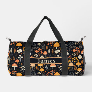 De Sport Champignons Jardin Black Duffel Sac
